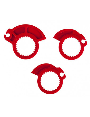 Revêtements de poignée RACETECH R20 Lock-On - semi-gaufré