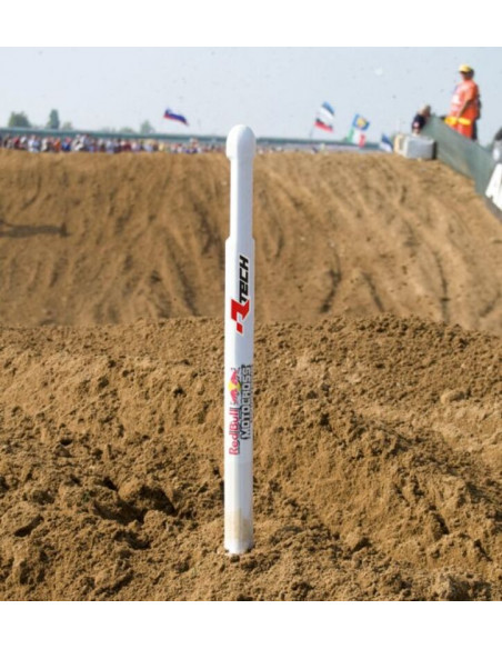 Piquet de piste plastique RACETECH blanc