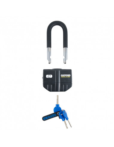 Antivol chaîne OXFORD Boss Alarm 16mm + chaine 12X2.0