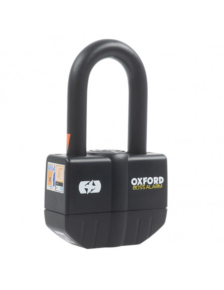 Antivol chaîne OXFORD Boss Alarm 16mm + chaine 12X2.0
