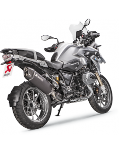 Silencieux slip-on,MUFFLER BLK TI R1200GS 17