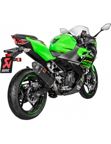 Silencieux slip-on,MUFFLER CF KAW NINJA 400