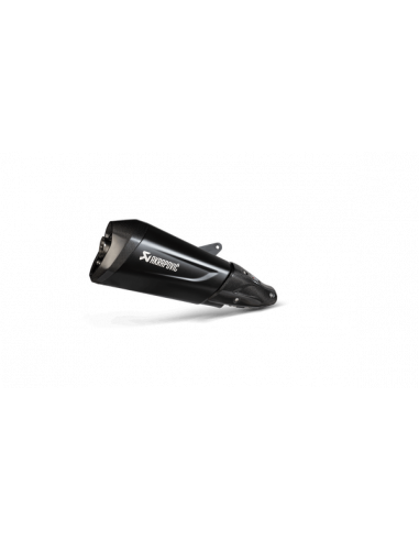 Silencieux slip-on pour scooter,MUFFLER SS BLK GTS300