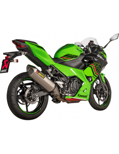 Slip-On Line Muffler,MUFFLER TI/CF NINJA 400