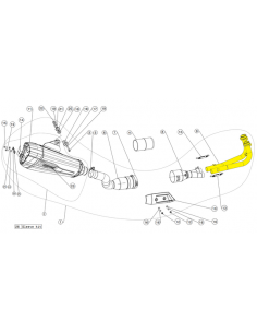 Lignes d’échappement et collecteurs,HEADER SET SS