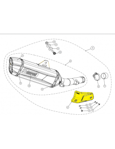 Pièces de rechange,HEAT SHIELD CF