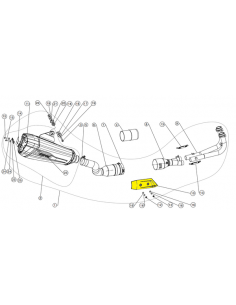 Pièces de rechange,HEAT SHIELD SS