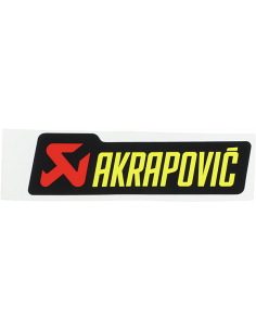 Autocollant générique de rechange,STICKER AKRAPOVIC 150X45