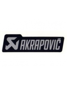 Autocollant,STICKER AKRAPOVIC 120X35