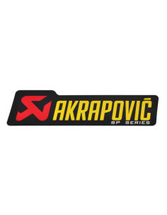 Autocollant,STICKER AKRAPOVIC 90 MM