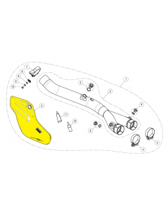 Pièces de rechange,HEAT SHIELD CA