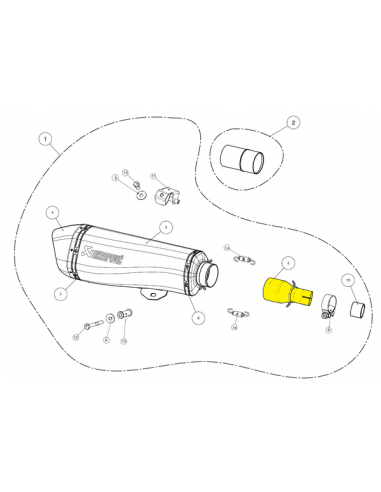 Tube de liaison,LINK PIPE SS