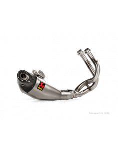 Ligne d’échappement intégrale Racing Line,EXHAUST RAC SS/TI Z650