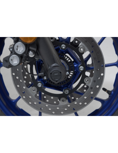 Roulettes de protection d’axe de roue avant,FRONT AXLE SLIDER SET