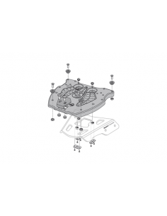 Adaptateur de porte-paquets,LUGGAGE ALU-RACK ADPT