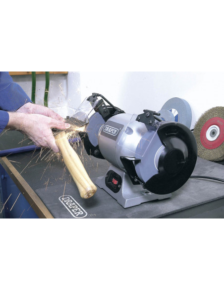 230V Heavy Duty meuleuse DRAPER 150mm 370w