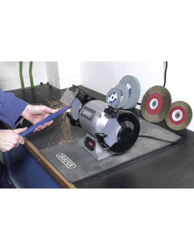 230V Heavy Duty meuleuse DRAPER 150mm 370w