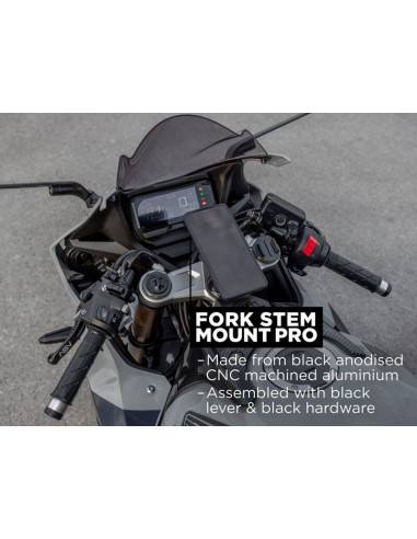 Support de montage QUAD LOCK colonne de direction