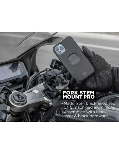 Support de montage QUAD LOCK colonne de direction