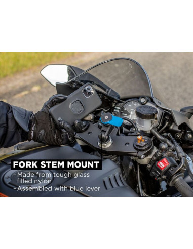 Support de montage QUAD LOCK colonne de direction