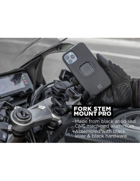 Support de montage QUAD LOCK Pro colonne de direction