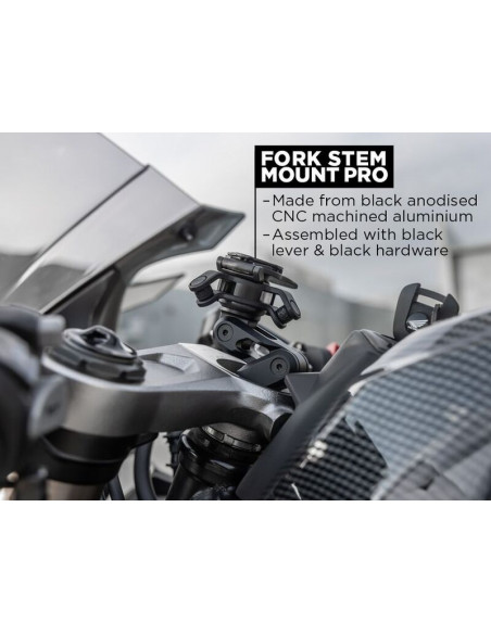 Support de montage QUAD LOCK Pro colonne de direction