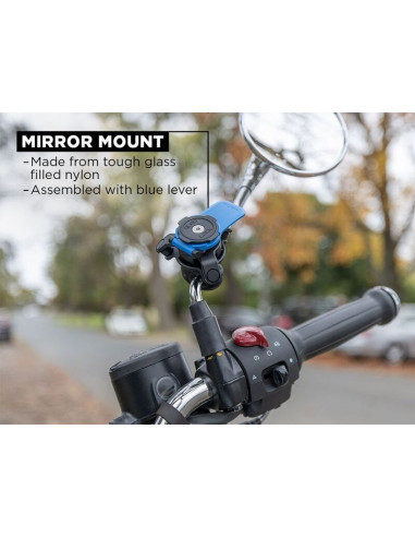 Support de smartphone QUAD LOCK fixation rétroviseur