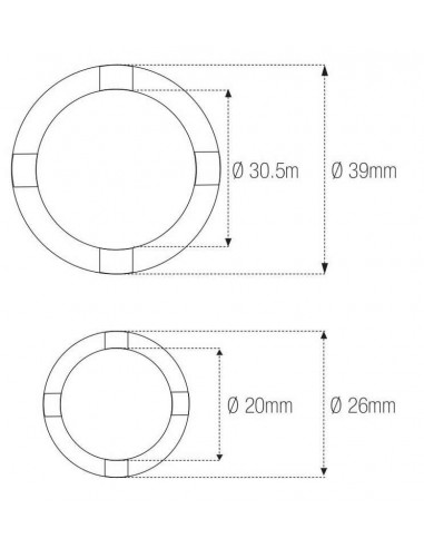 Douille à créneaux MOTION PRO Kawasaki