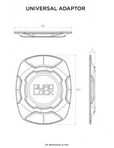 Adaptateur universel QUAD LOCK 2