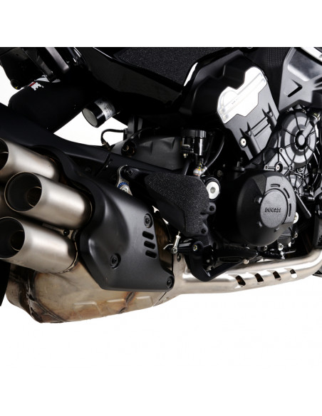 Adhésif anti-frottement R&G RACING noir 4 pièces