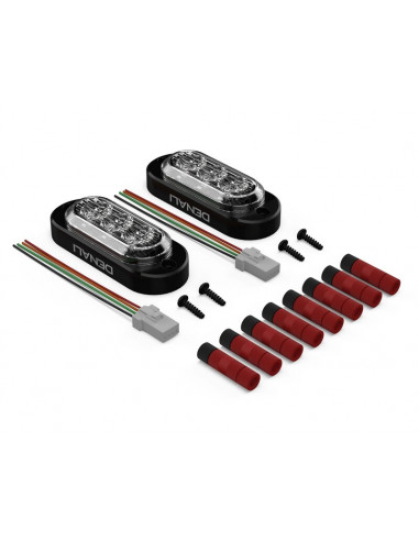 Feux clignotants avant DENALI T3 SwitchBack LED - la paire