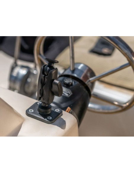 Base rectangulaire 4 trous QUAD LOCK 360