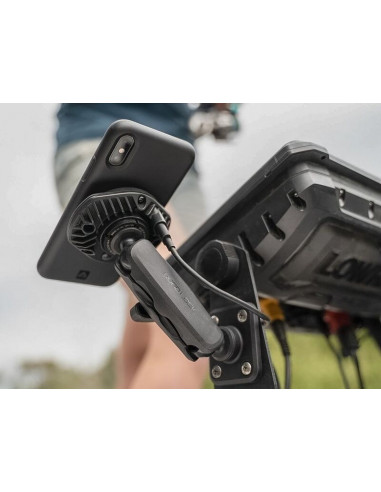 Base rectangulaire 2 trous QUAD LOCK 360