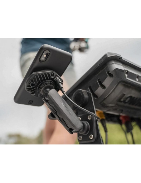 Base rectangulaire 2 trous QUAD LOCK 360