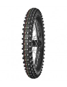 Pneu MITAS TERRA FORCE-MX MH 60/100-14 29M TT MEDIUM HARD TERRAIN RED GREEN NHS