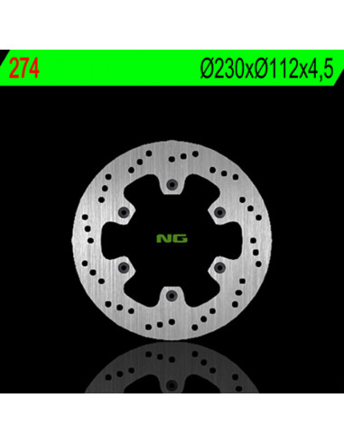 Disque de frein NG BRAKES fixe - 274