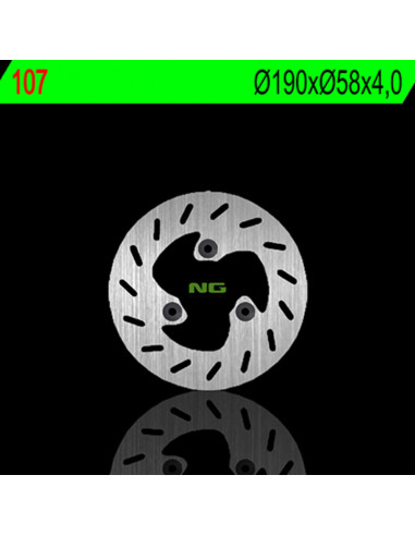 Disque de frein NG BRAKES fixe - 107