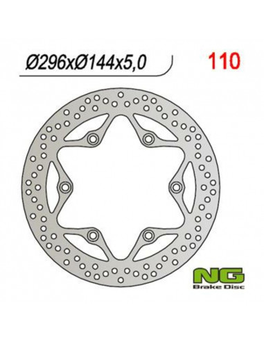 Disque de frein NG BRAKES fixe - 110