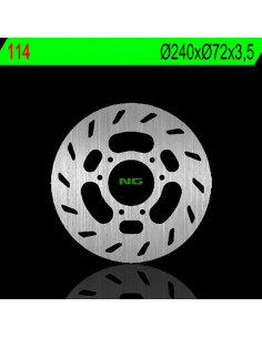 Disque de frein NG BRAKES fixe - 114 2