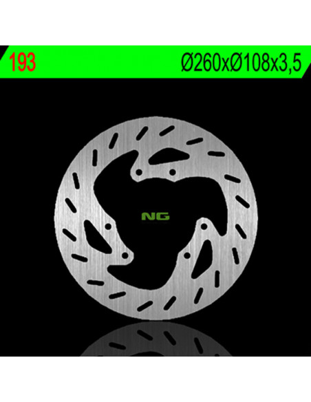 Disque de frein NG BRAKES fixe - 193