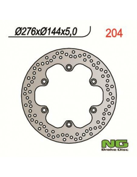 Disque de frein NG BRAKES fixe - 204