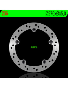 Disque de frein NG BRAKES fixe - 236 2