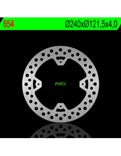 Disque de frein NG BRAKES fixe - 654