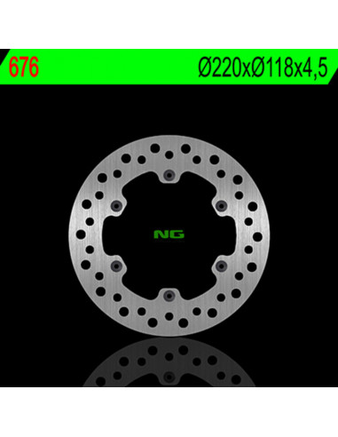 Disque de frein NG BRAKES fixe - 676