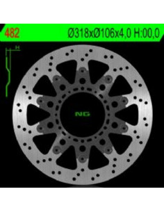 Disque de frein NG BRAKES flottant - 482