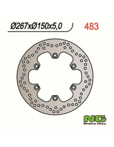 Disque de frein NG BRAKES fixe - 483