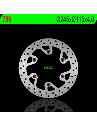 Disque de frein NG BRAKES fixe - 789