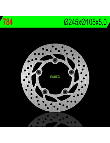 Disque de frein NG BRAKES fixe - 784