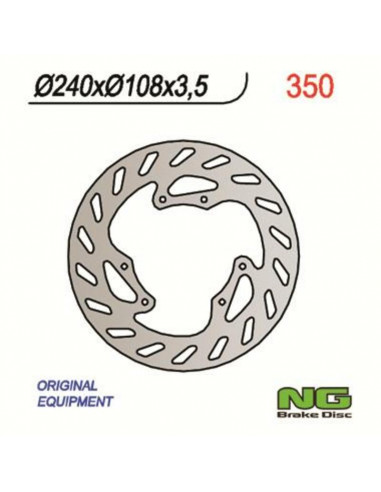 Disque de frein NG BRAKES fixe - 350