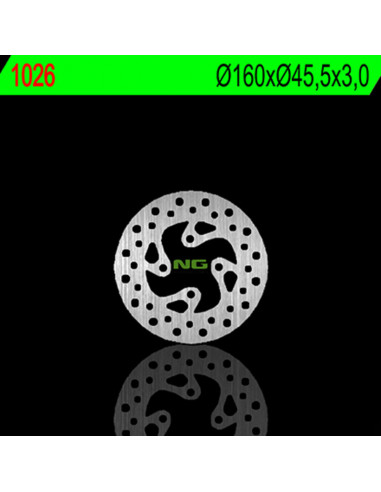 Disque de frein NG BRAKES fixe - 1026